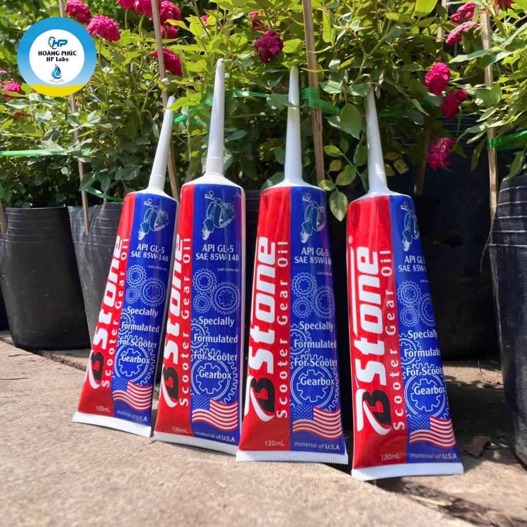 Combo of 4 Anti-Howling Laptop Oils สําหรับ Bstone Scooter Gear Oil 120ml 85w140 ส่วนผสมนําเข้าจากอเ