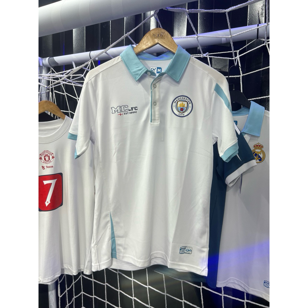 เสื้อโปโล ManCity Club เหมาะสําหรับออกไปหรือไปโรงเรียน