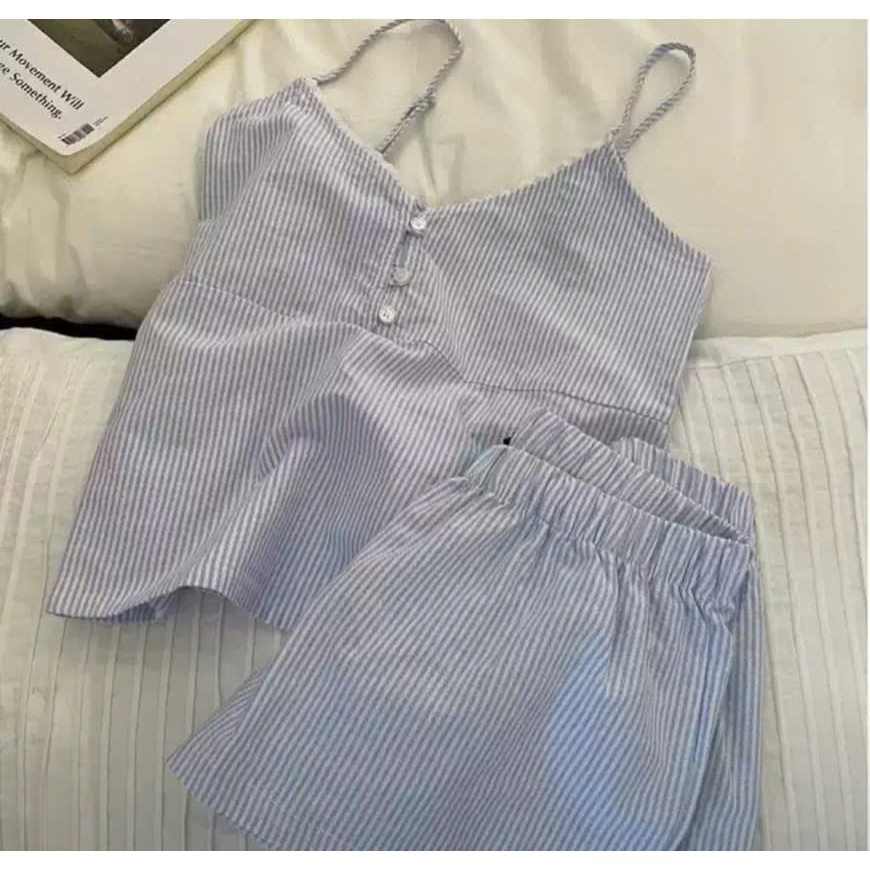BABY SWEET SUMMER STRIPED DRESS SET