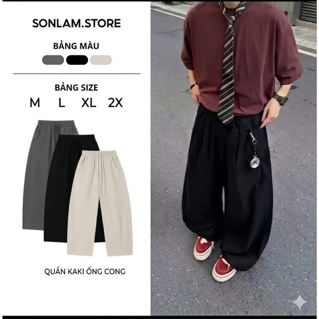 MENS LONG KAKI PANTS, CURVED FORM, SOFT, COOL, COMFORTABLE 2-SKIN KAKI PANTS