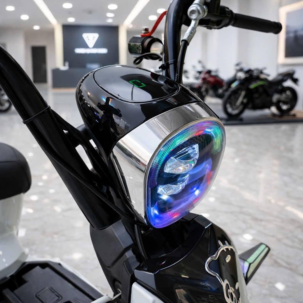 ไฟหน้า E-bike 133S 133M 133 Plus – 4 ถัง 48V, ถัง 60V 5 ถัง MB ไฟหน้ารถยนต์ไฟฟ้าทนทาน สดใสและสวยงาม