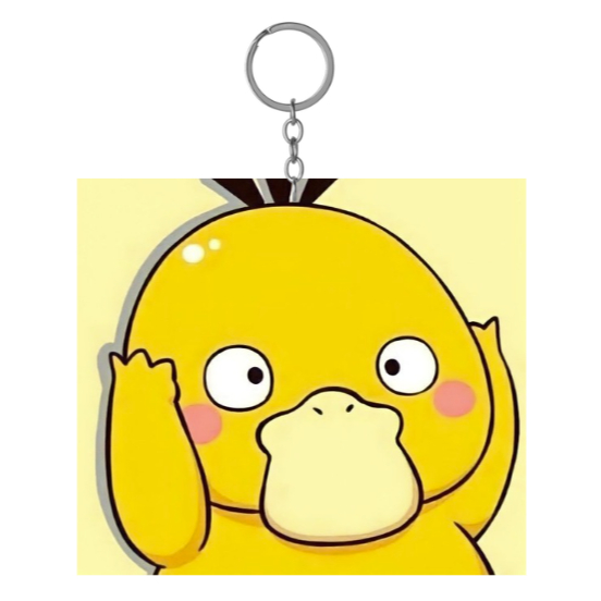 พวงกุญแจเป็ด Psyduck น่ารัก