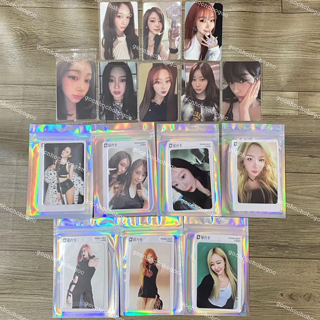 [Giselle] AESPA Photocard - Karina, Winter, Ningning, Giselle Photocard