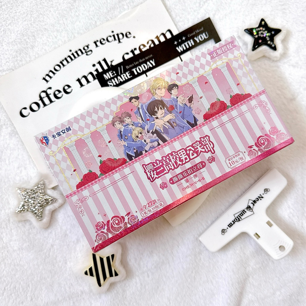 [NEKONII]: การ์ดสุ่ม Ouran Highschool Host Club pola 1 แพ็ค