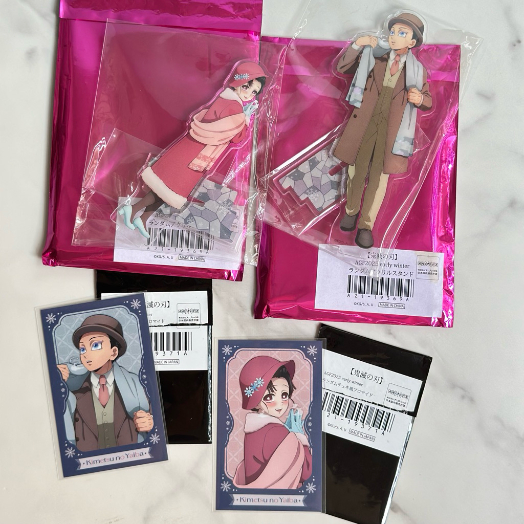 ชุด Standee/Bromide AGF2025 Hakuji&Koki Kimetsu no Yaiba KNY Demon Slayer