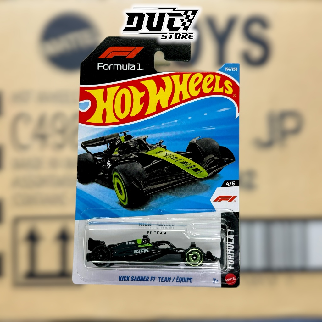 Ducstore รถโมเดล JJK02 Hot Wheels Kick Sauber F1 Team - basic H case 2026