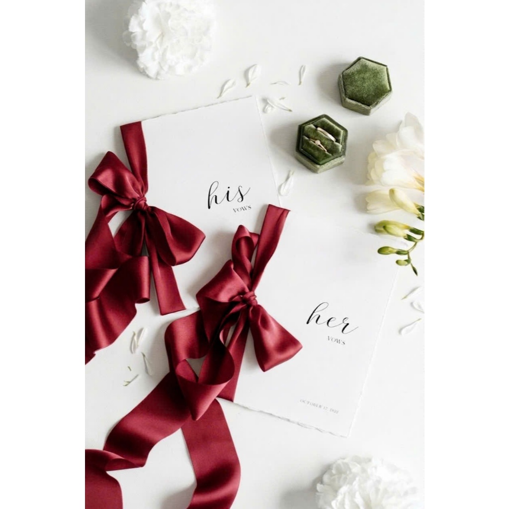 ชุดการ์ด Vows งานแต่งงานพร้อมอุปกรณ์ตกแต่ง 4U18 – Vows ของเธอ Vows, อุปกรณ์ถ่ายภาพตกแต่งงานแต่งงาน