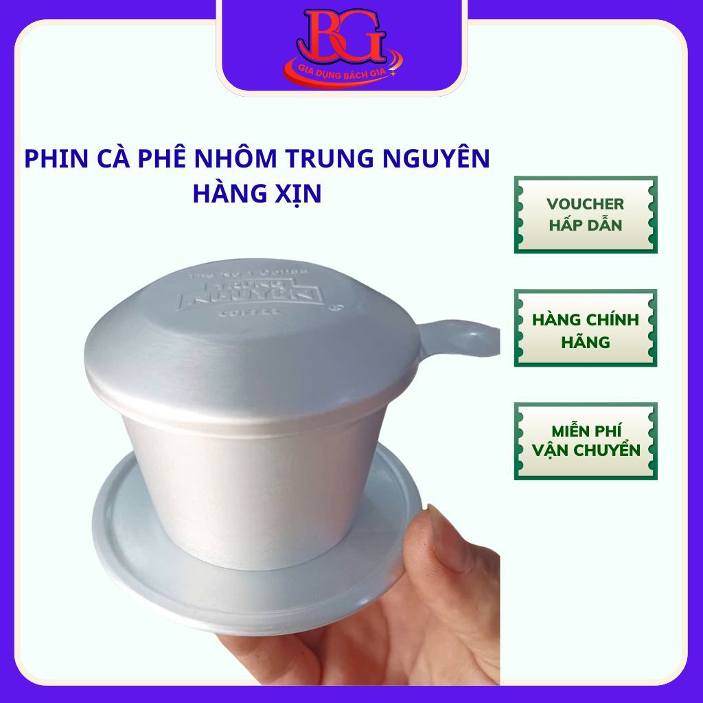 TUNG NGUYEN COFFEE FILLER - น้ํามันอลูมิเนียมพร้อมโลโก้ TRUNG NGUYEN PERSONAL COFFEE MAKER
