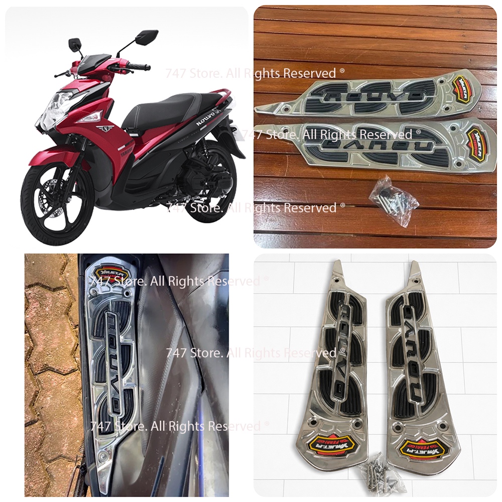 NOUVO LX เสื่อเท้า 4, 5, 6 XS Stainless Steel 201 FR50487 - D106