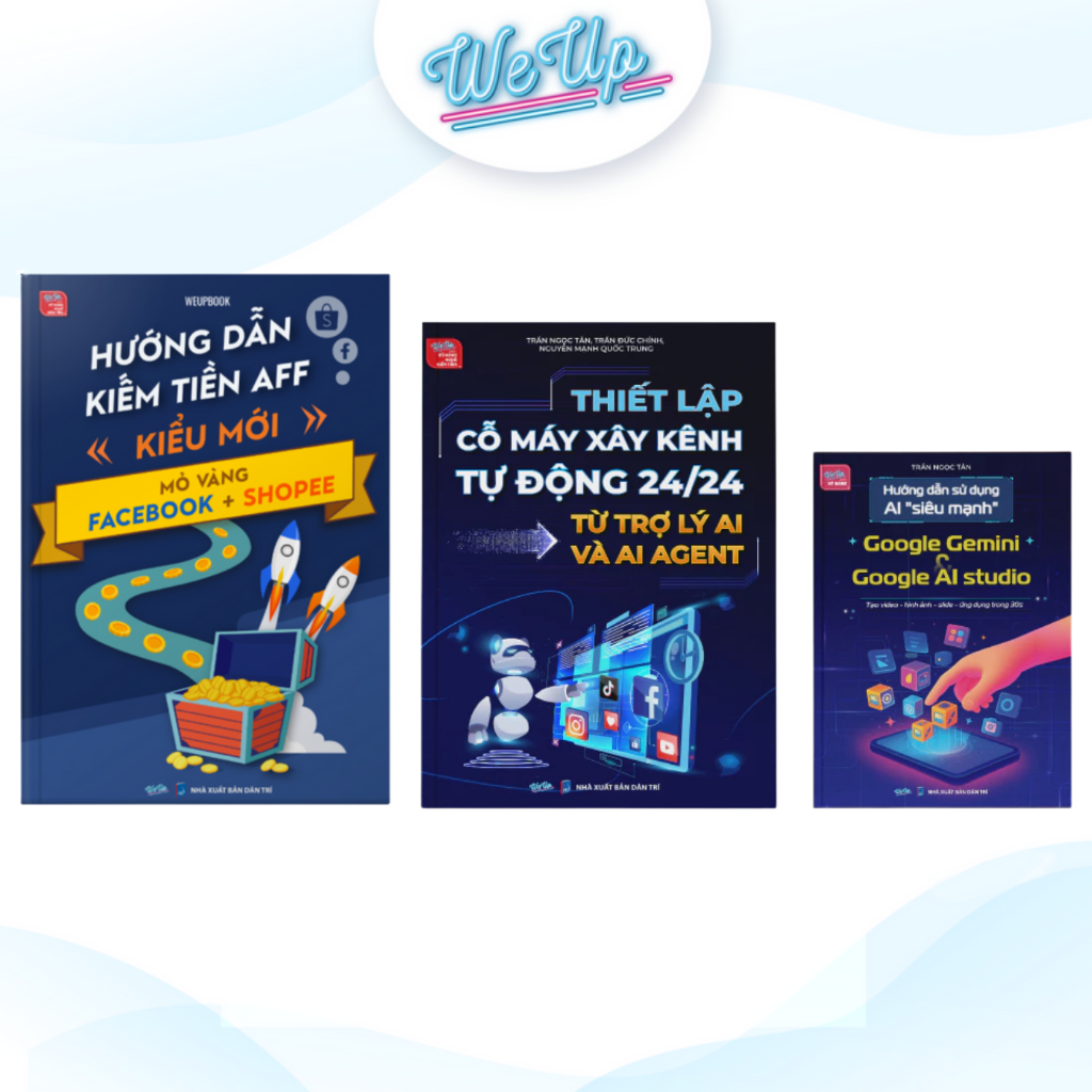 คอมโบ 2 เล่ม: คู่มือทําเงิน AFF รูปแบบใหม่ + การตั้งค่าเครื่องก่อสร้างช่องอัตโนมัติ 24/24 + AI ทรงพล
