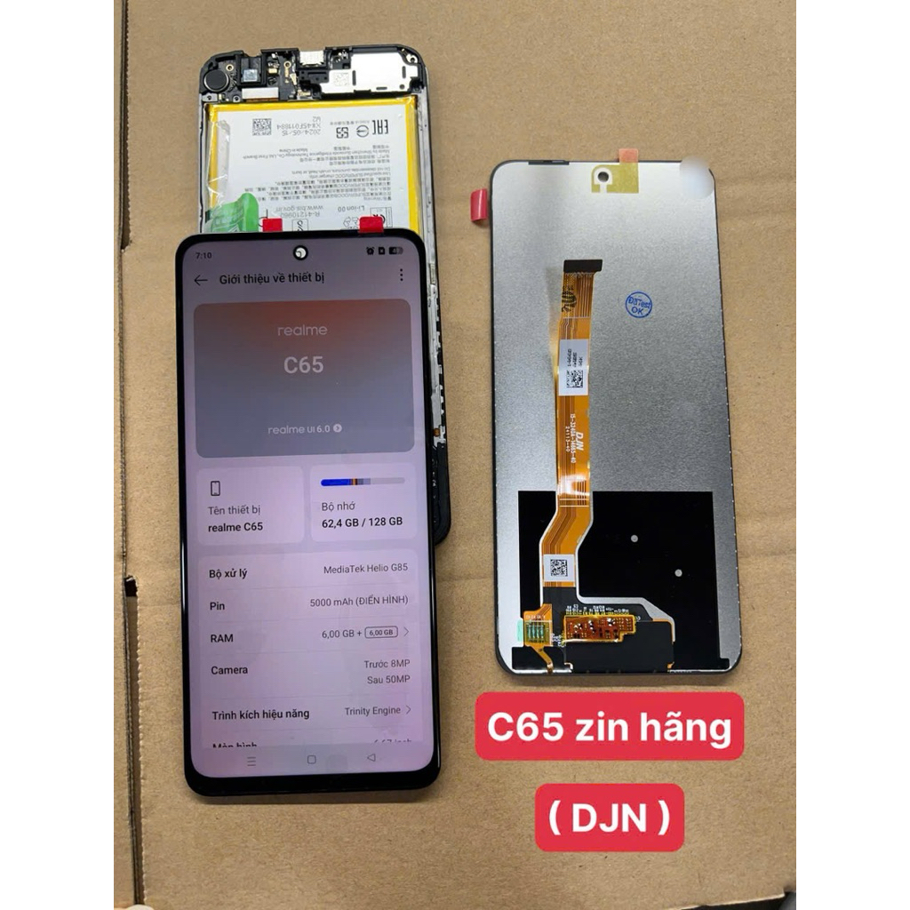 จอ Realme C65 ของแท้ (สาย DJN)