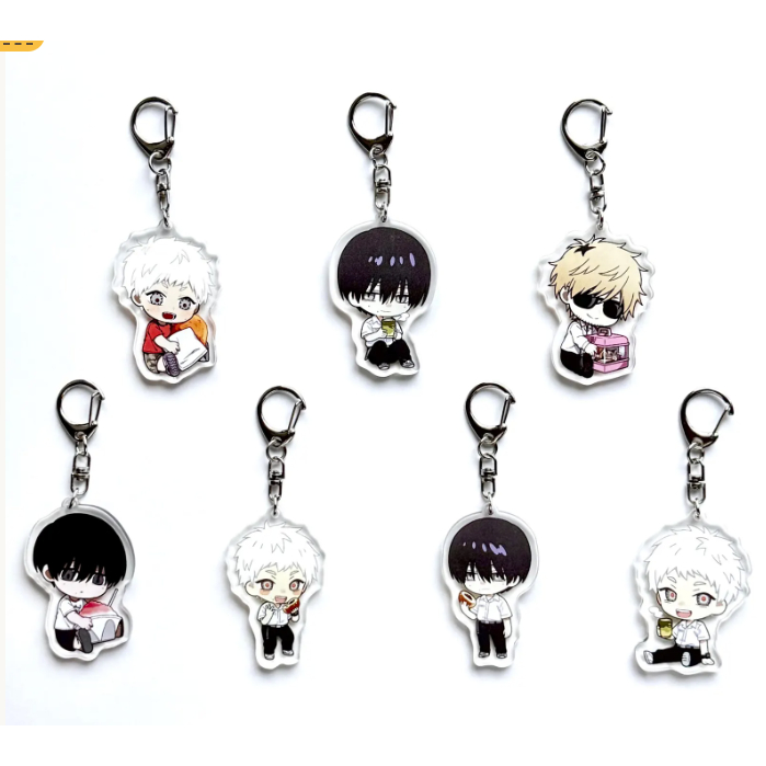 พวงกุญแจอะคริลิค Hikaru Died ฤดูร้อน Hikaru Died พวงกุญแจสองด้าน, Hikaru, Yoshiki, ของขวัญวันเกิด, G