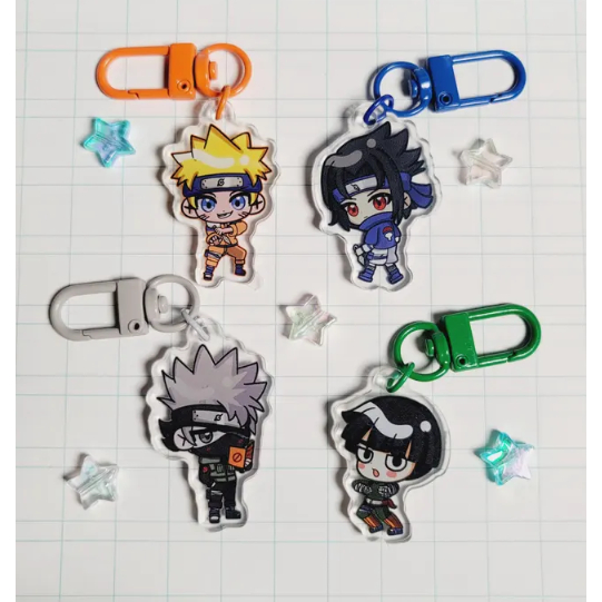 ชุดเสน่ห์อะคริลิก Anime Ninja Squad