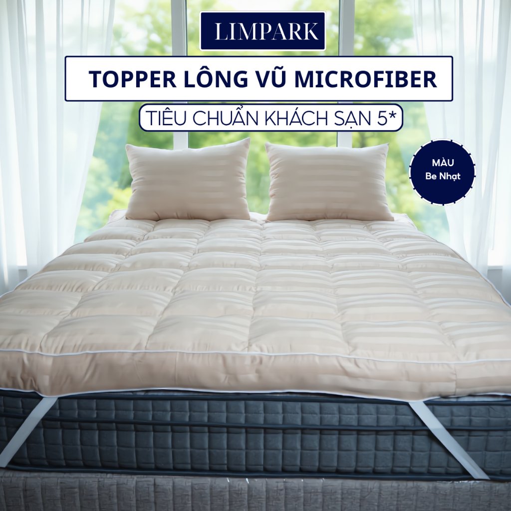 LIMLARK Luxury Hotel Mattress Topper หนา 10 ซม. และ 7 ซม. เหมาะสําหรับบ้าน โฮมสเตย์ โรงแรม