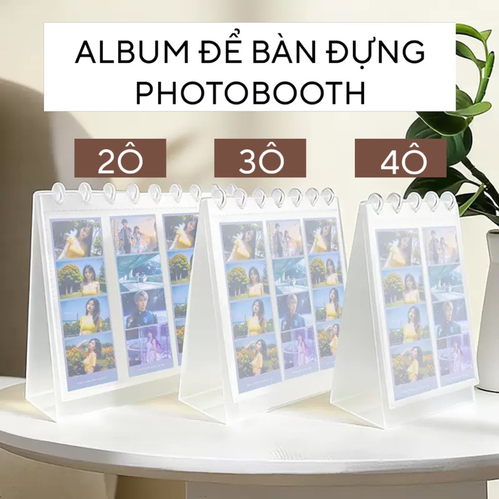 DESK ALBUM สําหรับ STRIP BOOK RINGNOTE PHOTOSTRIP PHOTOBOOTH ฝาครอบพลาสติก ODD ของแท้ - นากเลี้ยงจิ้