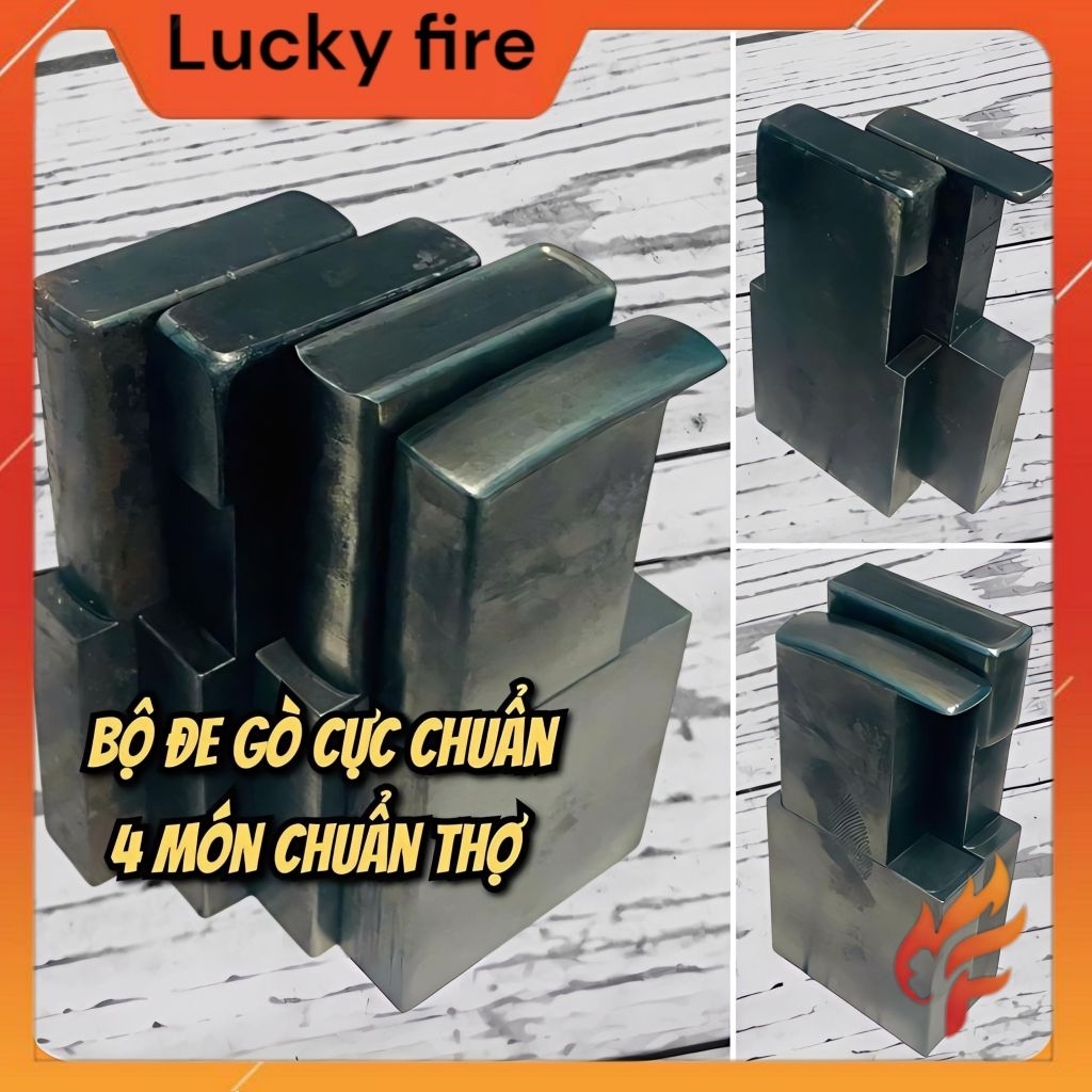 ชุด Zippo ANVIL เฉพาะ 4 ชิ้น (ANVIL FIX DENTS ON ZIPPO SHELLS)