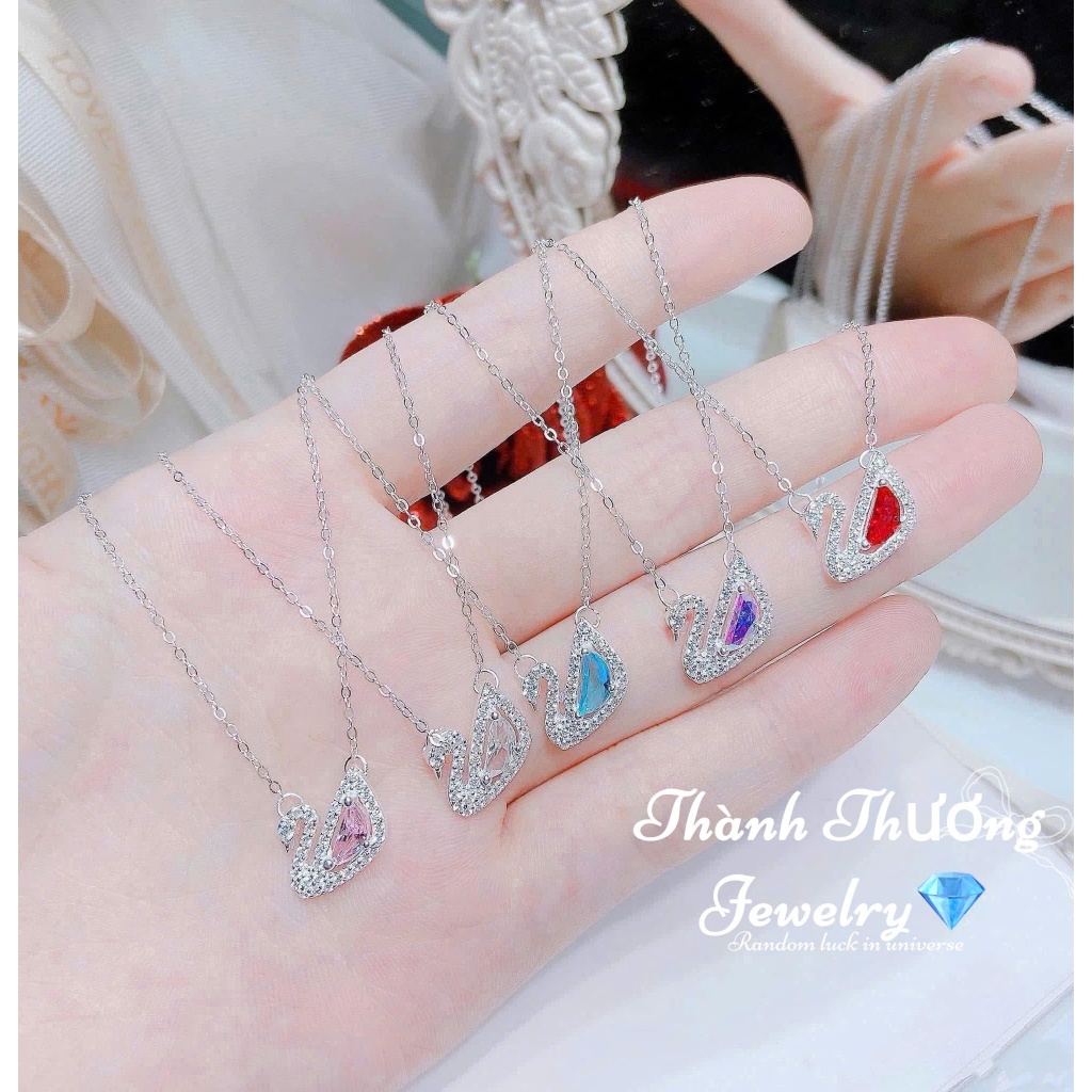 THHANH THUONG JEWELRY - สร้อยคอ SWAN LUXURY STONE