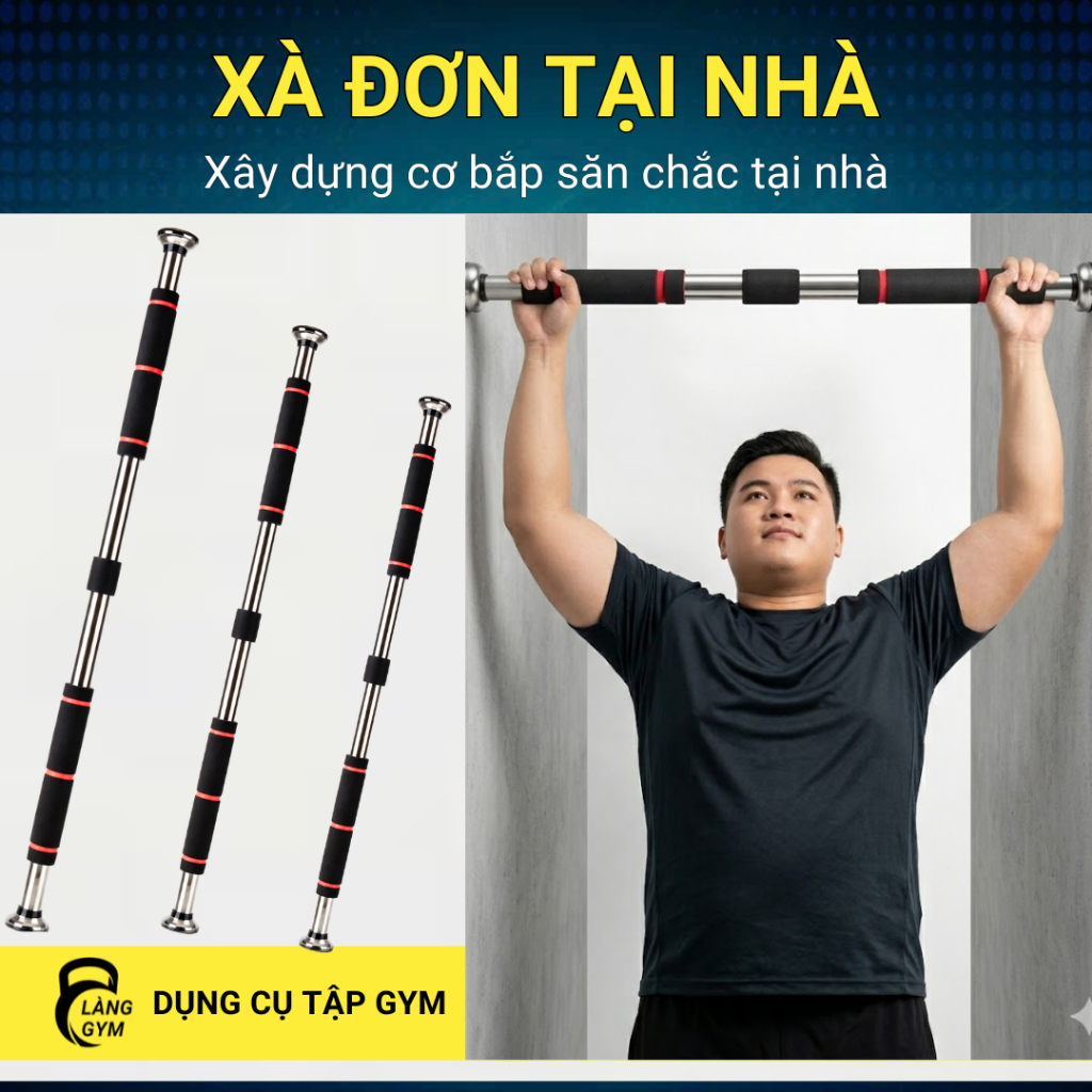 โรงยิม วิลเลจ บาร์โหนติดประตูโดยไม่ต้องเจาะความจุแบริ่งไม่มีการสั่นสะเทือนแถบดึงออกกําลังกายเพิ่มความสูงที่บ้านสําหรับผู้เริ่มต้