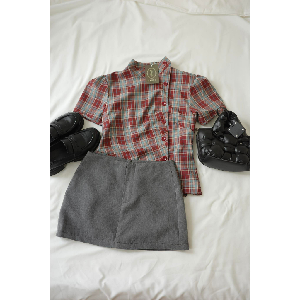 Joella: Rin Mini Skirt - กระโปรงทรงเอเบสิคเอวสูง