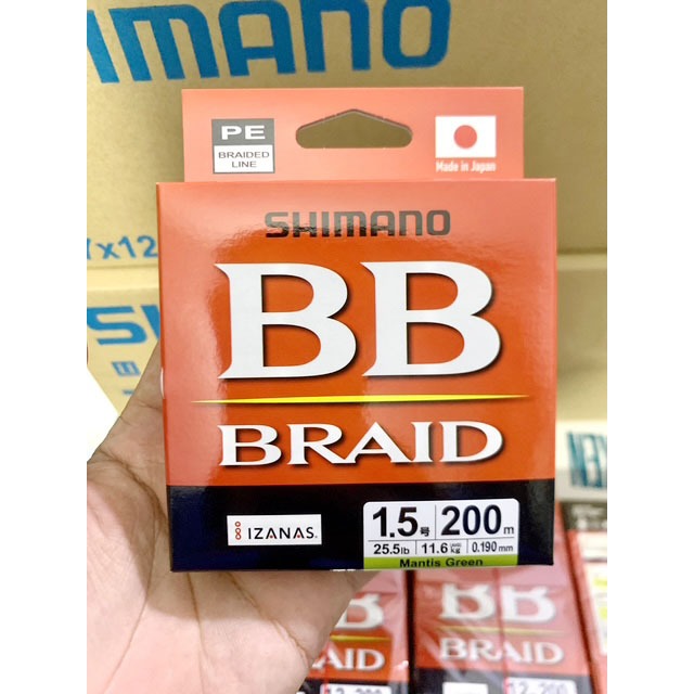 สาย PE SHIMANO BB BRAID 4X 200M
