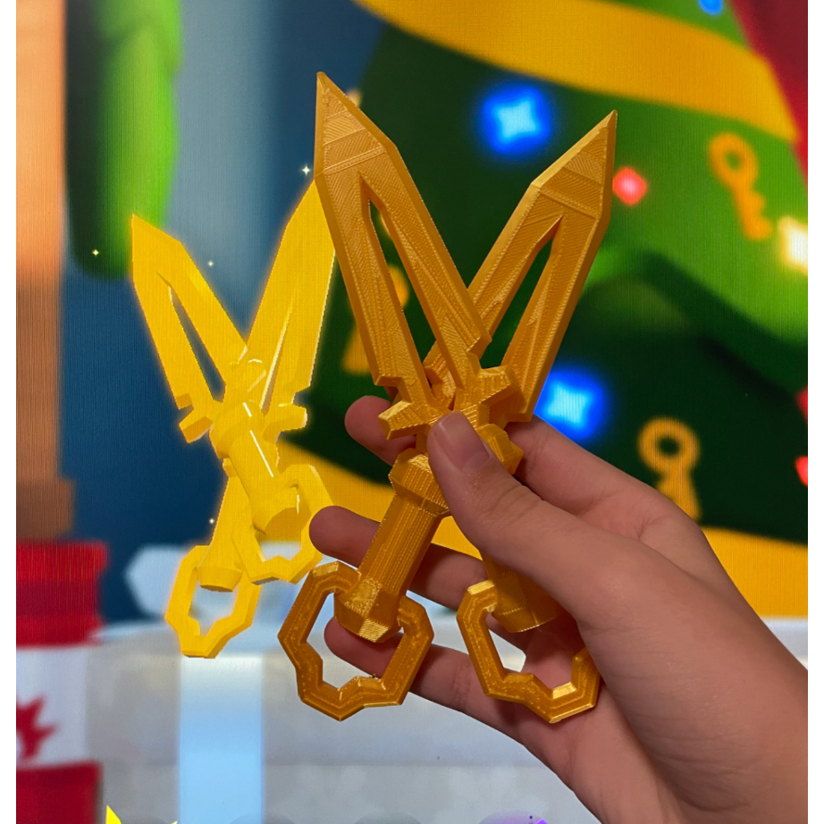 [ROBLOX] Keynais Roblox Rivals Key Model - โมเดลตกแต่งมุมทํางาน