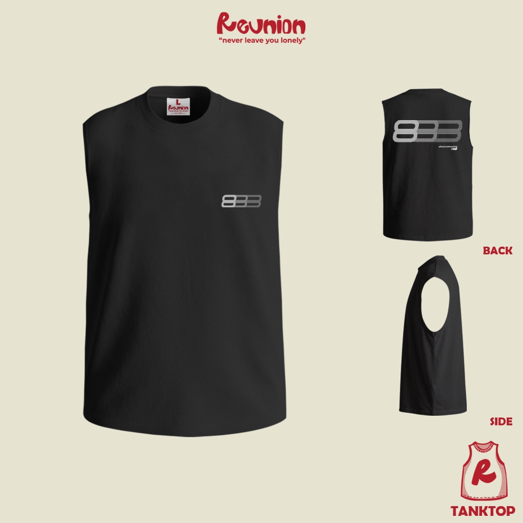 REUNION เสื้อกล้าม "888" TT33