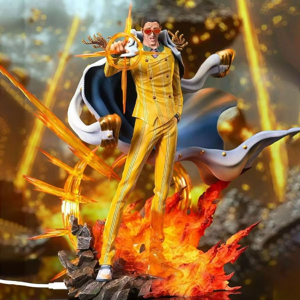 Kizaru Borsalino - Navy Admiral - One Piece - เอฟเฟกต์แสงสวยมาก GK Version
