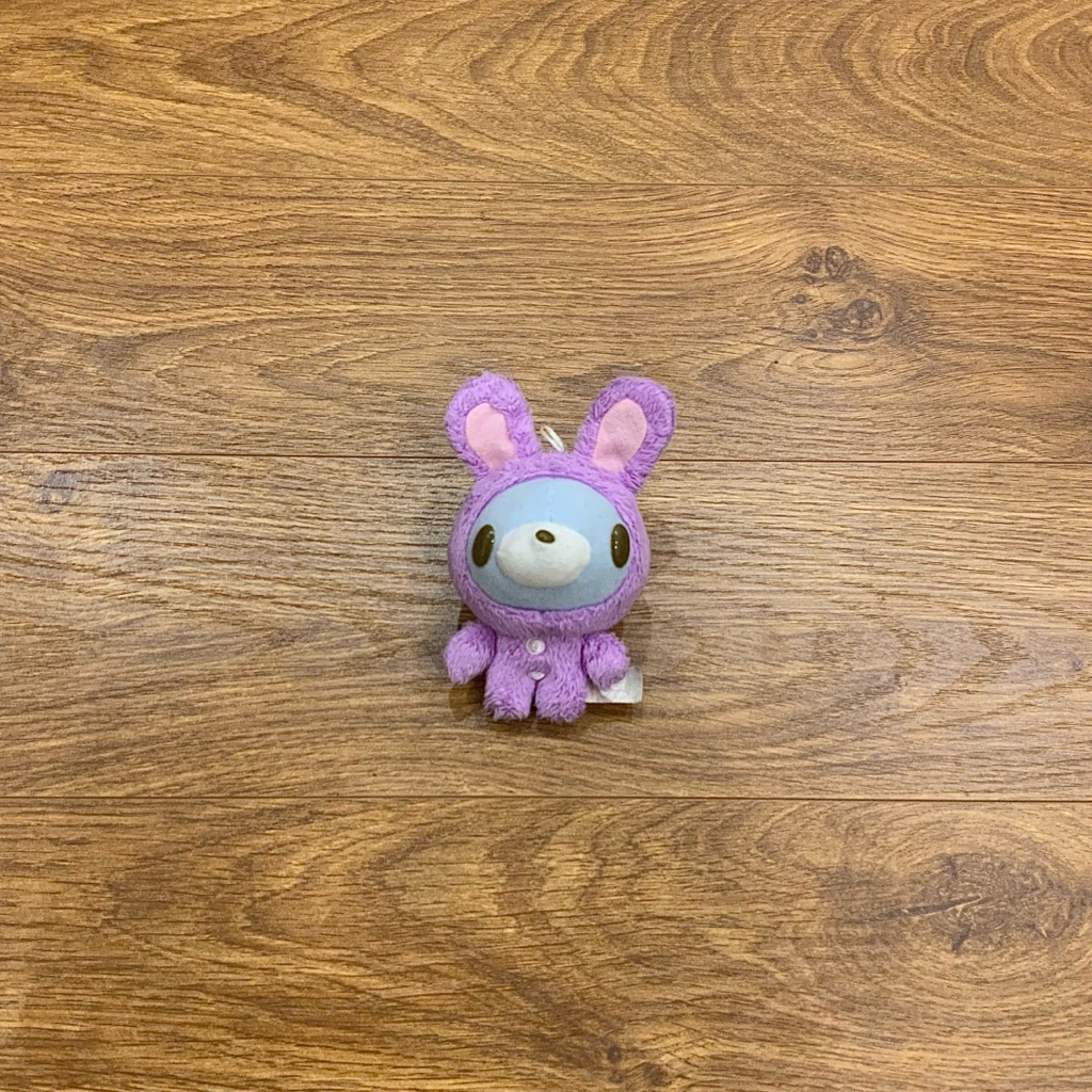 2hand Gloomy Bear กระต่ายสีม่วงคอสเพลย์ตุ๊กตาสัตว์พวงกุญแจ CGP-229