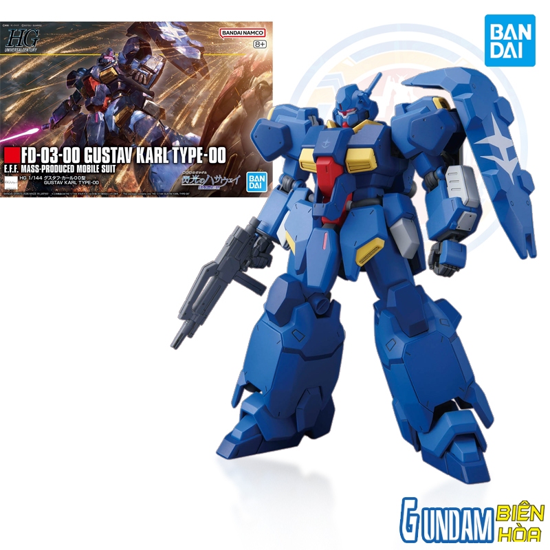 HG Model Assembly Kit 1/144 GUSTAV KARL TYPE-00