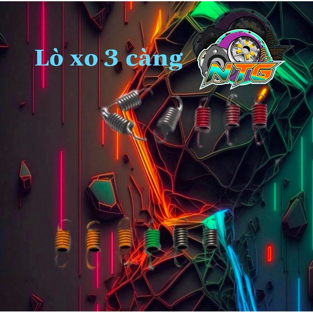 XO FCC สปริง 3 แขน 8kg - 10kg - 12kg - ปรับได้ 13kg สําหรับรุ่น Vario Ab Lead Sh...