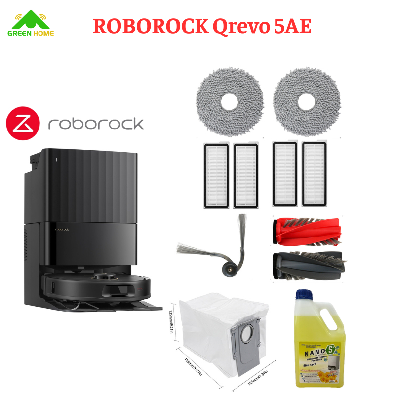 Roborock Qrevo 5AE - อุปกรณ์เสริมหุ่นยนต์ทําความสะอาด Qrevo 5ae