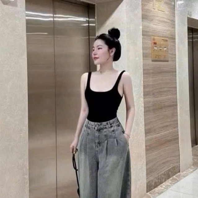 BASIC 2-STRING SHIRT กอดร่างกาย เปิดหลัง พร้อมดูด