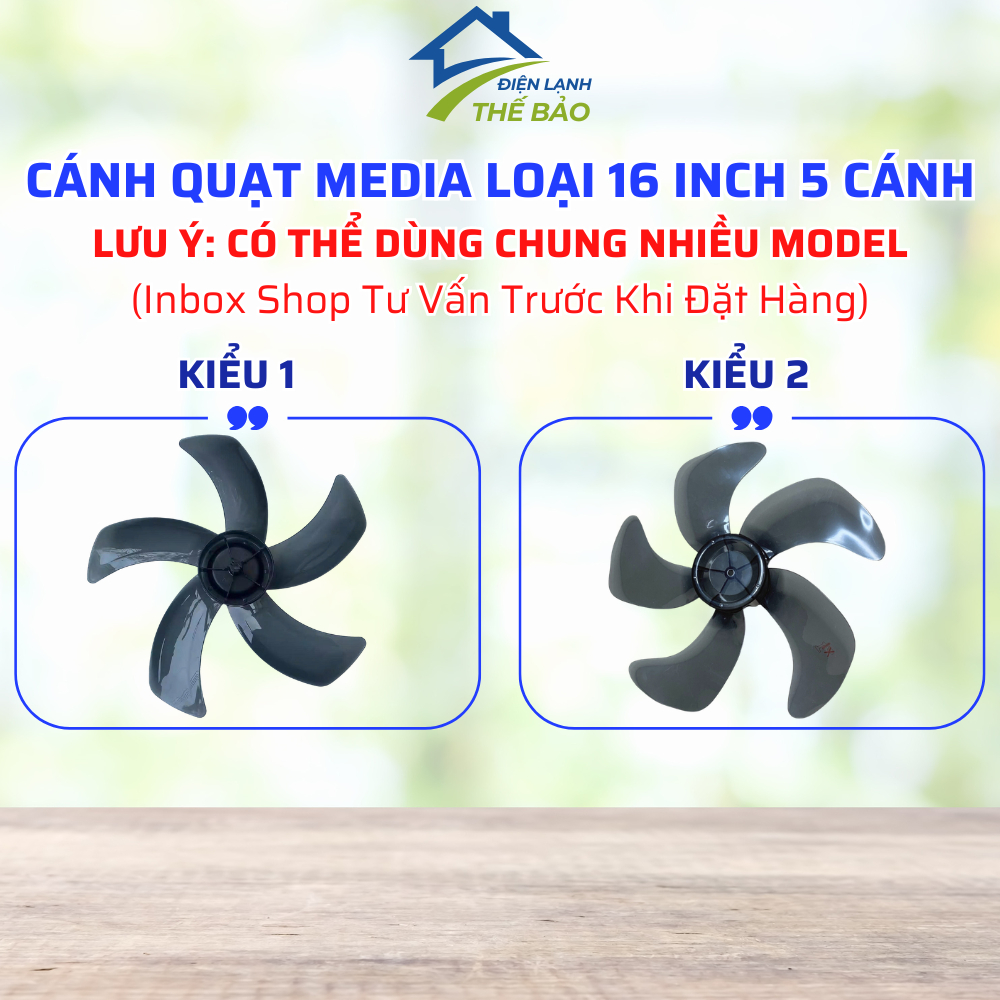 ใบพัดพลาสติกเข้ากันได้กับพัดลม 5 ใบพัด MEDIA 16 นิ้ว... เหมาะสําหรับพัดลมรุ่นหลากหลาย