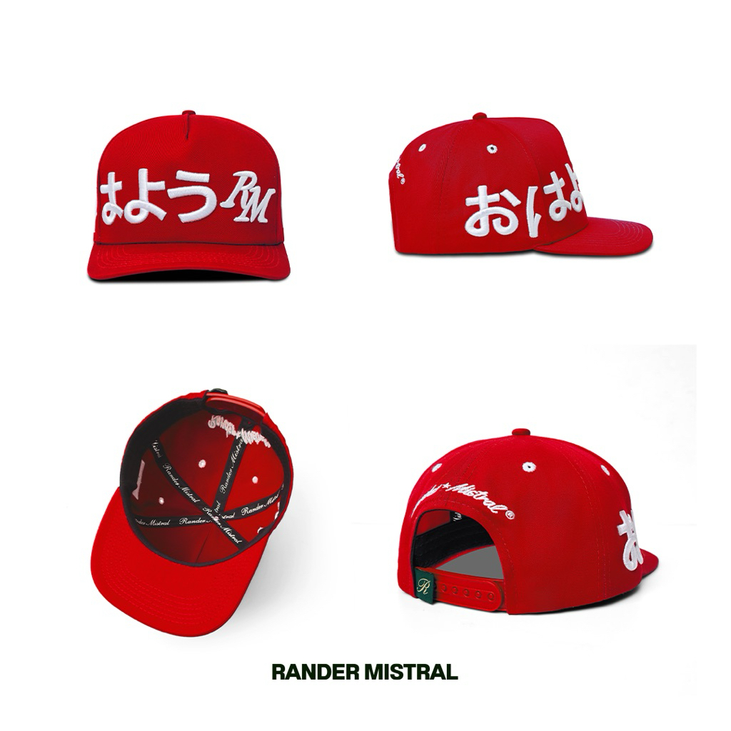 RENDER MISTRAL - หมวก OHYOU - สีแดง