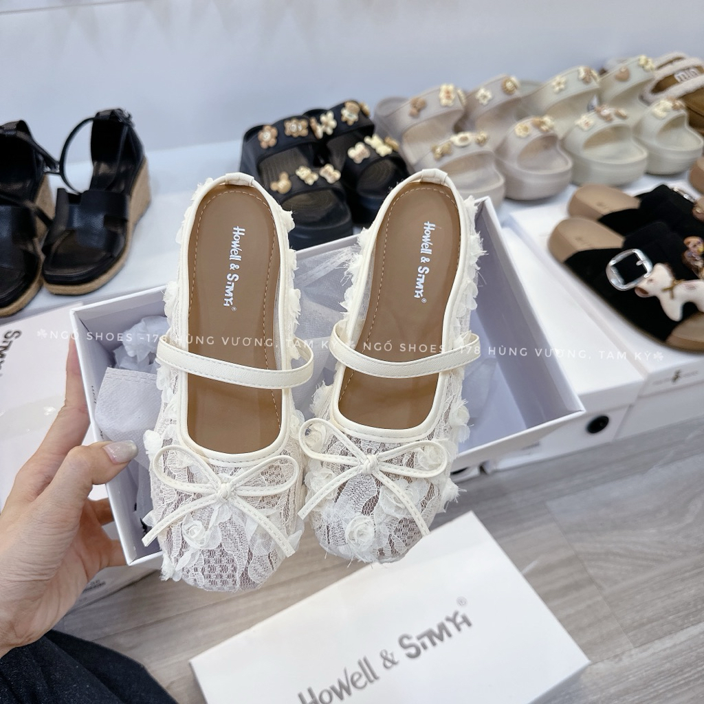 [ STUPID SHOES PHOTO ] หูกระต่ายลูกไม้ Qc Fullbox