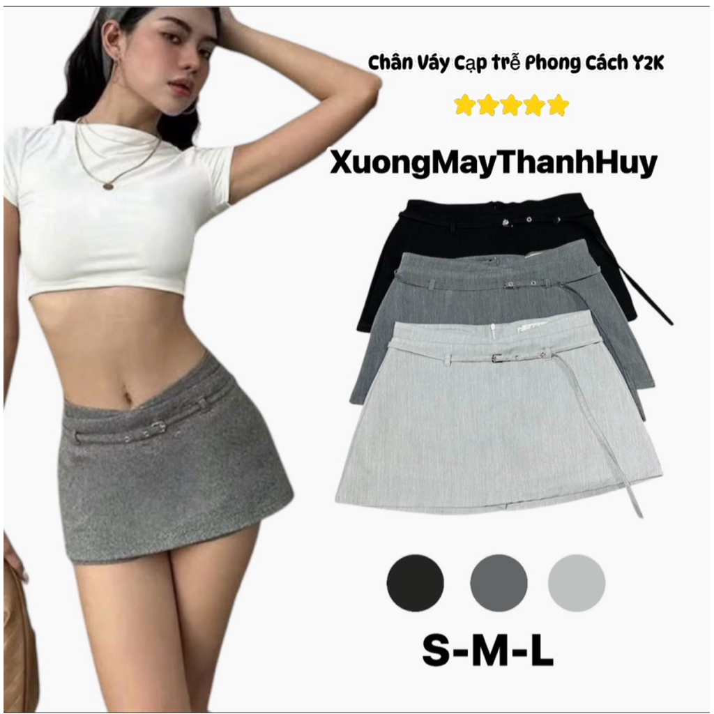 กระโปรงสั้น Y2k*****