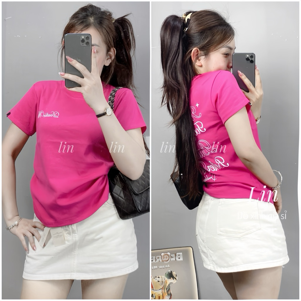 เสื้อยืด Borip l1 พิมพ์ลาย 2 ด้าน (Double win) สวยสุดๆ ยืดพอดี Klii พร้อมใช้งาน