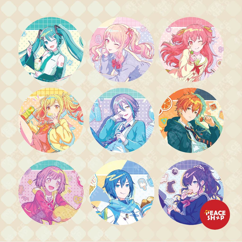 โครงการ SEIKAI Hatsune Miku Glitter Badge SEIKAI Hatsune Miku Badge HH172