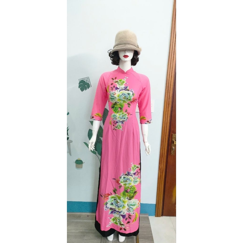 2hand Ao Dai Size M (รหัส 1077 กว่า)