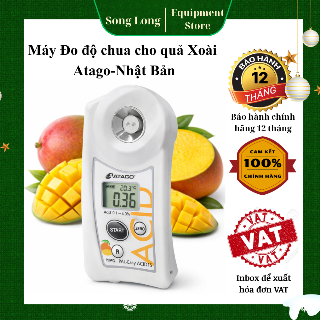 เครื่องวัดเปรี้ยวมะม่วง Atago-ญี่ปุ่น