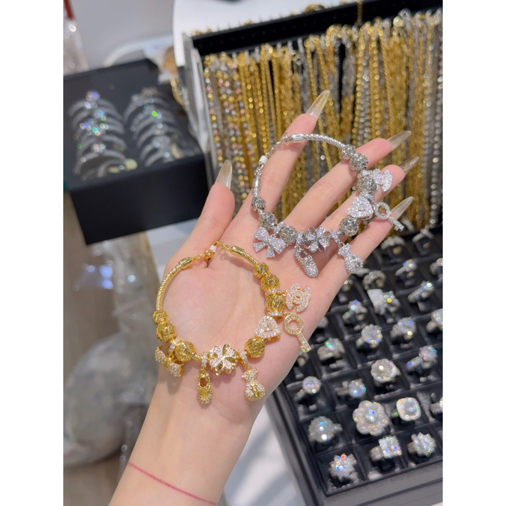 สร้อยข้อมือ จาม 5 สร้อยข้อมือ - พร้อมสมอ [METAL JEWELRY ]