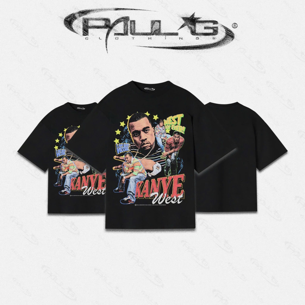 เสื้อยืด Kanye West PaulG DTF 1007