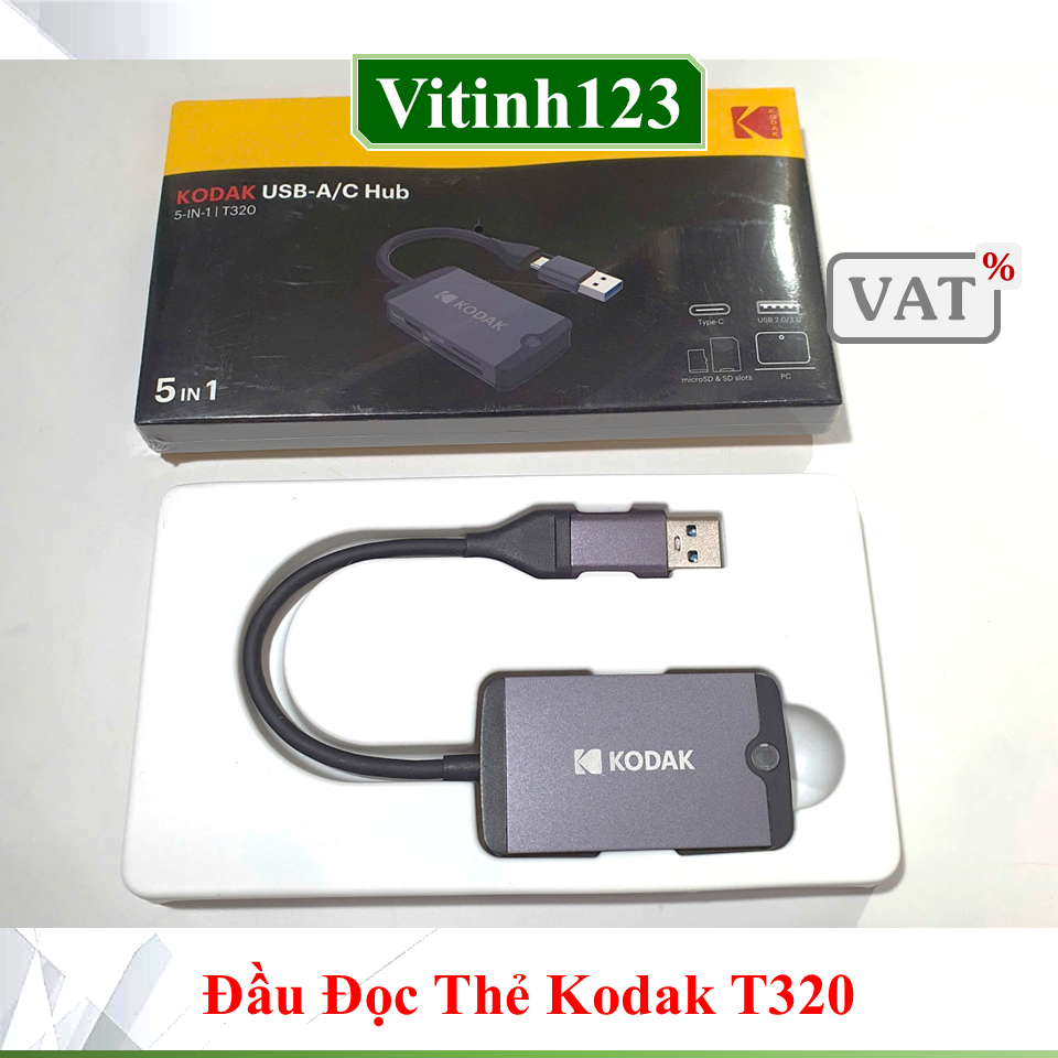 เครื่องอ่านการ์ด Kodak T320 T330