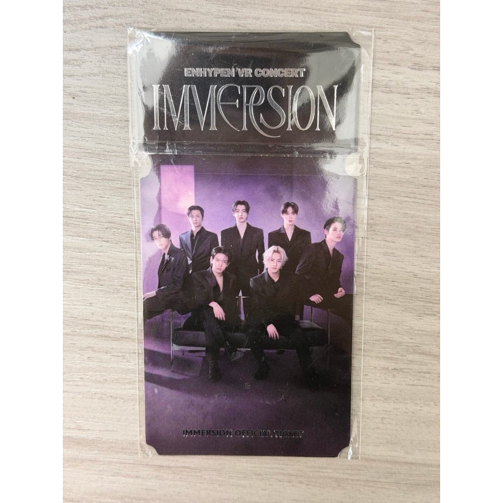[GENUINE] Ticket ENHYPEN VR Concert Immersion