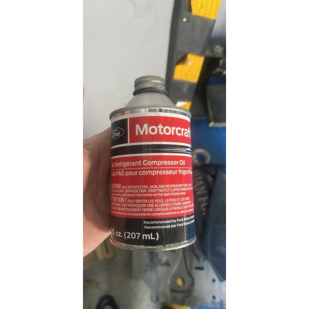 [ ของแท้ ] น้ํามันคอมเพรสเซอร์ตู้เย็น Motorcraft PAG (รุ่น: YN-12-D)ความจุ 207ML