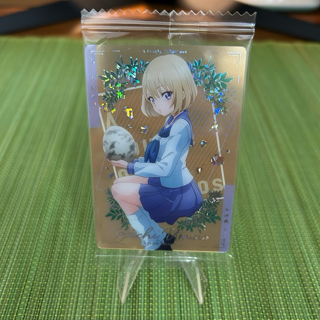 SP Sachi Umino การ์ดเวเฟอร์โลหะ • คู่นกกาเหว่า