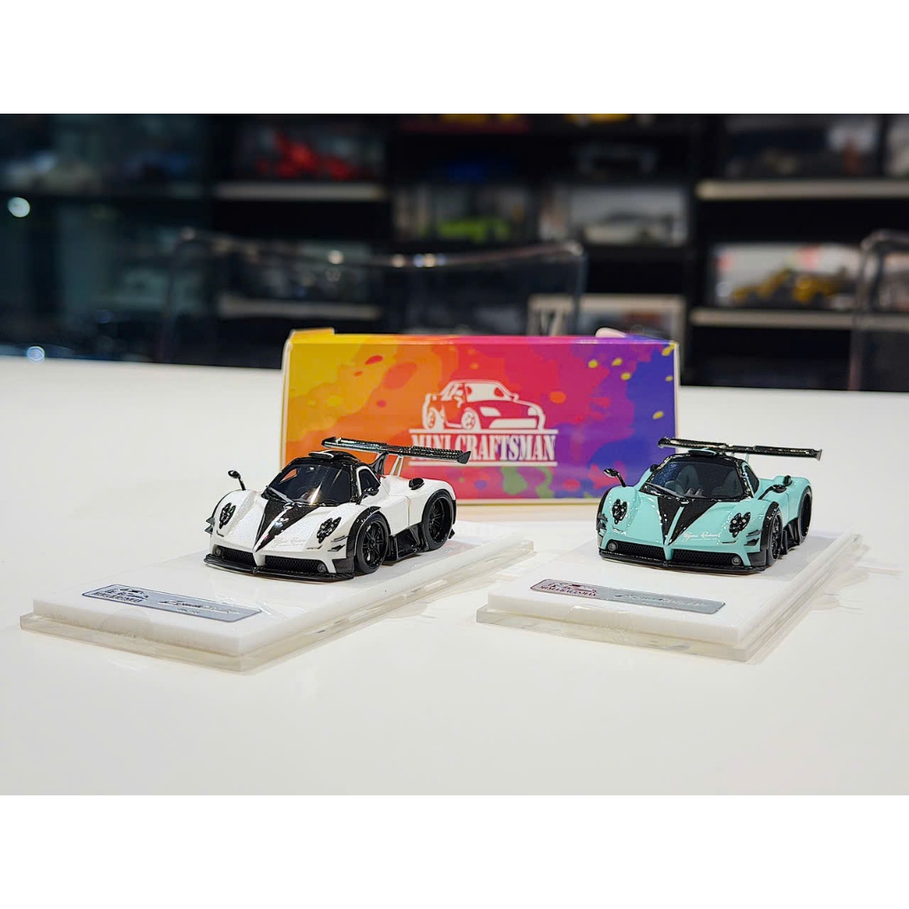 PAGANI ZNDA 760 LH MODEL CAR, 1/64 SCALE MINICRAFISMAN