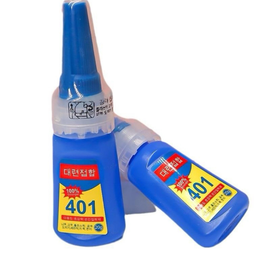 ของแท้ 401 กาวขวดสีเขียวความจุ 20มล