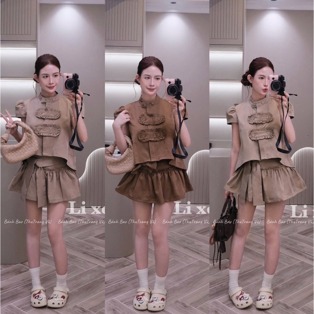 ชุดกระโปรงโบว์สุดฮอต STANDARD TYPE 1 (มีสินค้า) S22