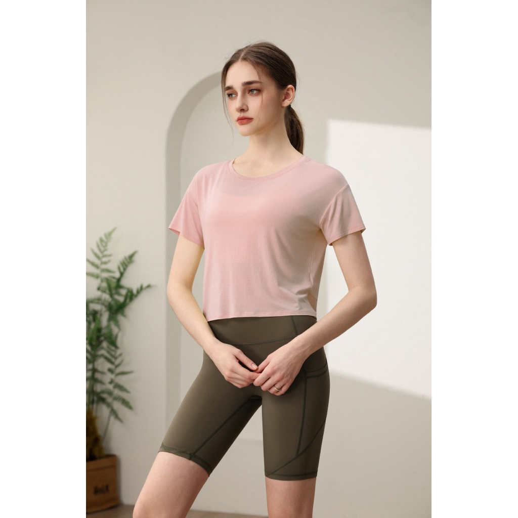 ถัง lulu แขนกุด - Gym Yoga Pilates Flow - T23